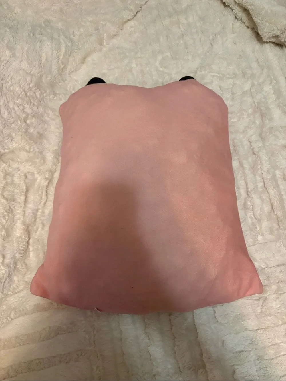 cat “meow” pillow
